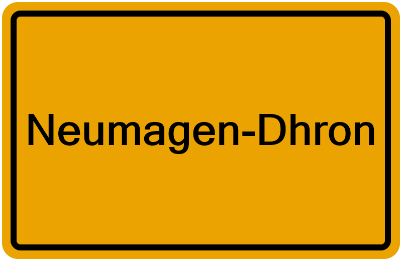 Handelsregisterauszug Neumagen-Dhron