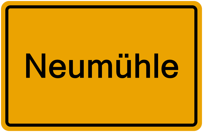 Handelsregisterauszug Neumühle