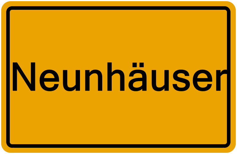 Handelsregisterauszug Neunhäuser