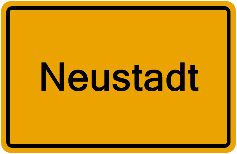 Handelsregisterauszug Neustadt