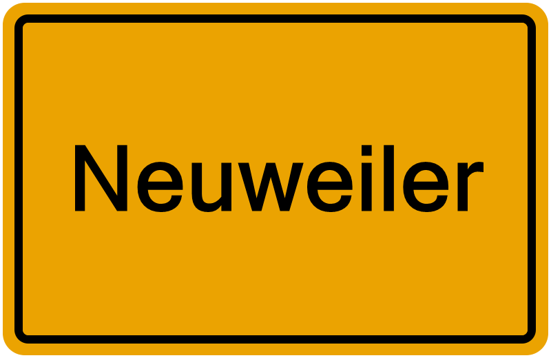 Handelsregisterauszug Neuweiler