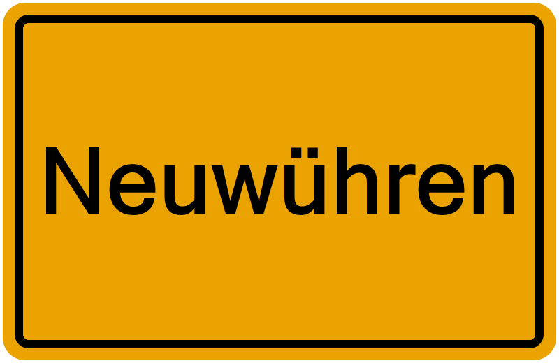 Handelsregisterauszug Neuwühren