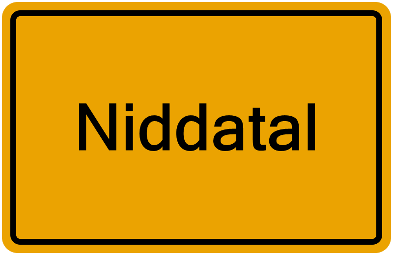 Handelsregisterauszug Niddatal