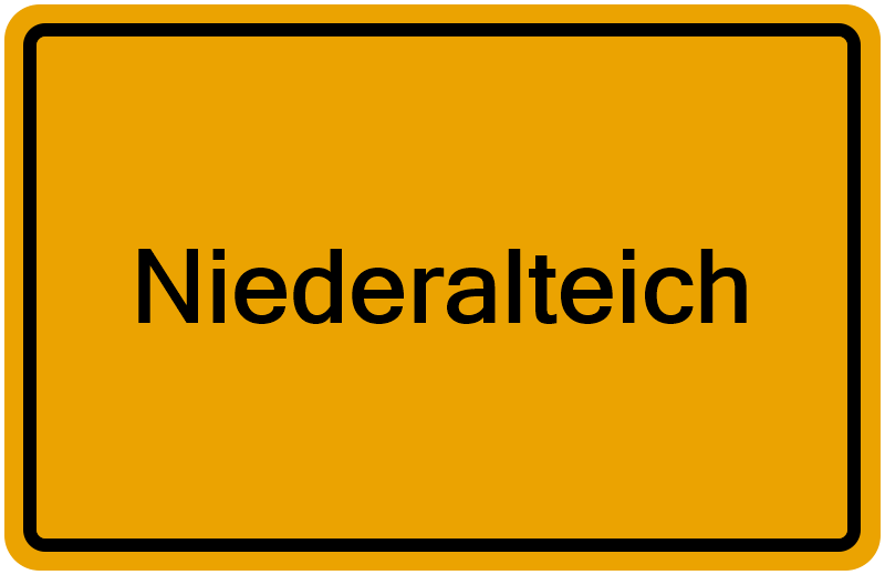 Handelsregisterauszug Niederalteich