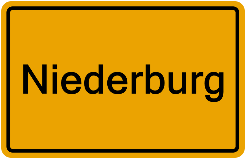 Handelsregisterauszug Niederburg