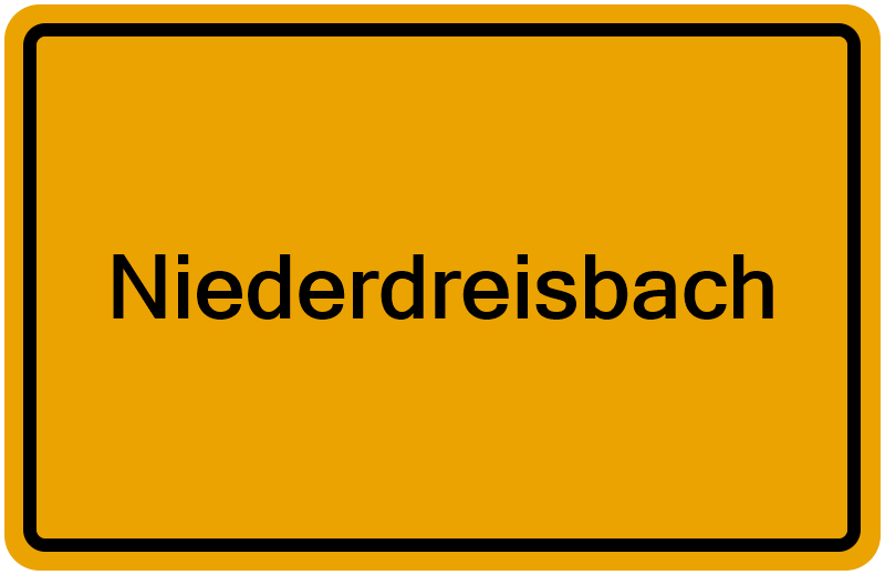 Handelsregisterauszug Niederdreisbach