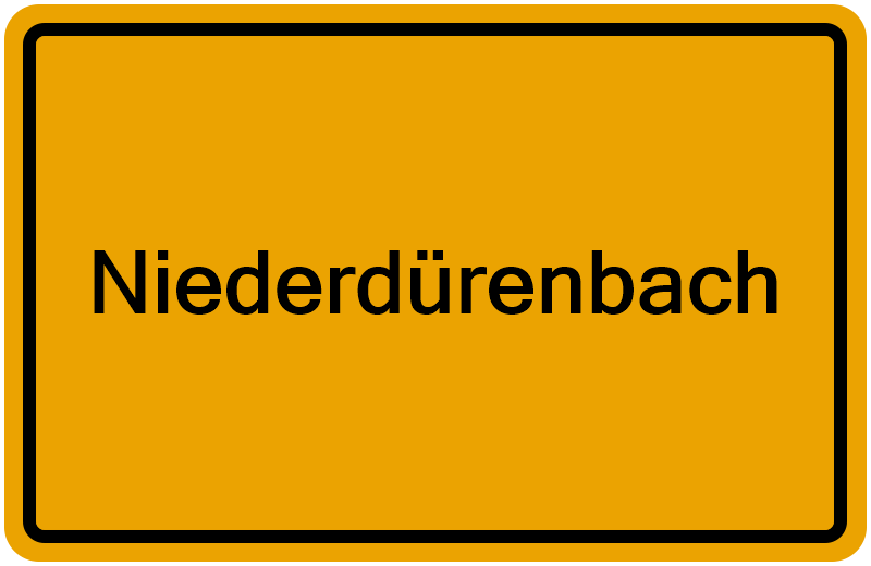 Handelsregisterauszug Niederdürenbach