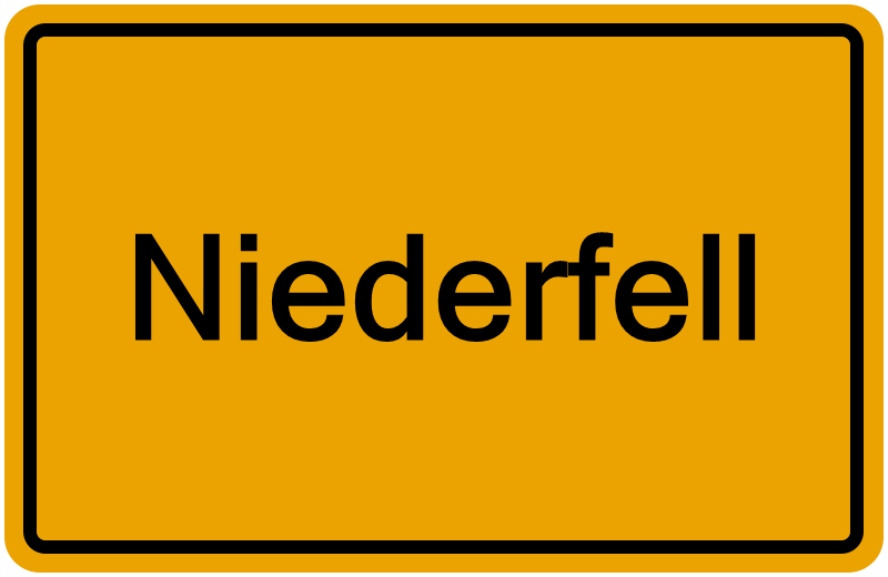 Handelsregisterauszug Niederfell
