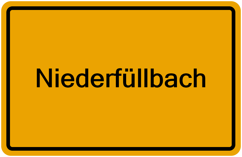 Handelsregisterauszug Niederfüllbach