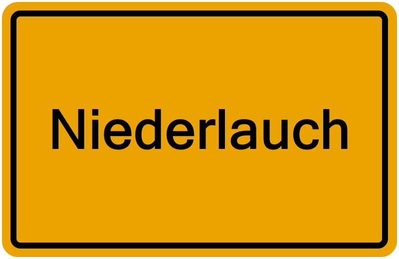 Handelsregisterauszug Niederlauch