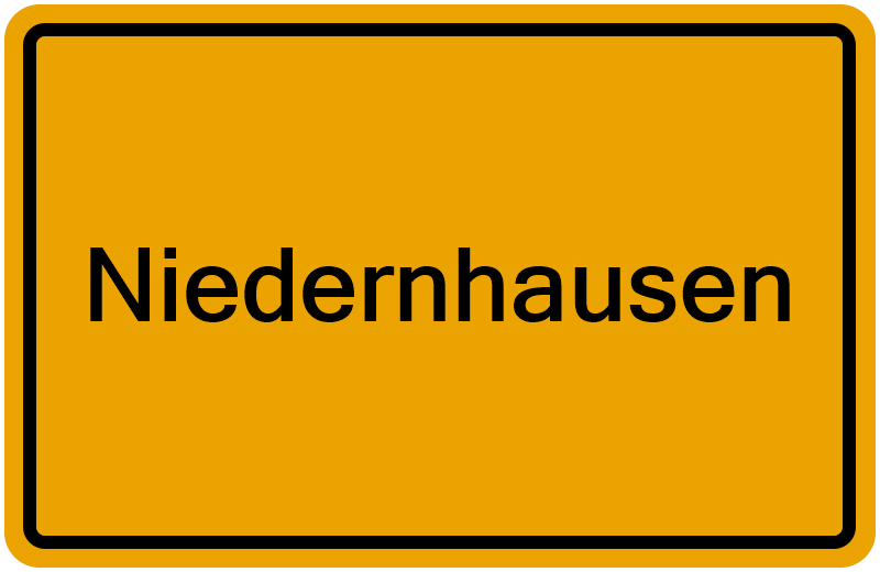Handelsregisterauszug Niedernhausen