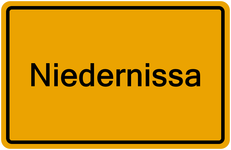 Handelsregisterauszug Niedernissa