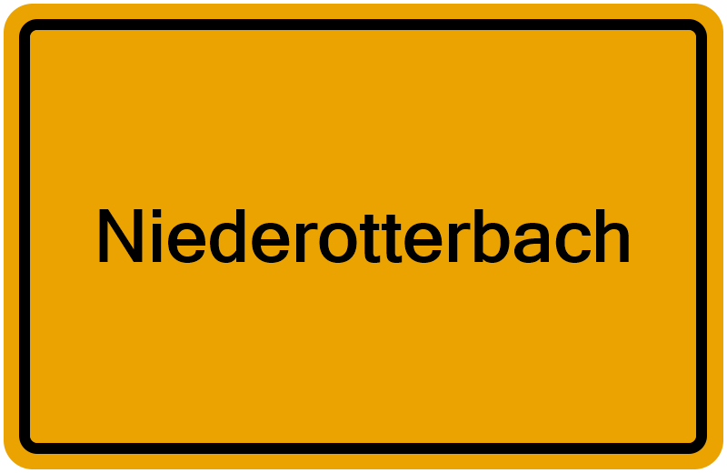 Handelsregisterauszug Niederotterbach