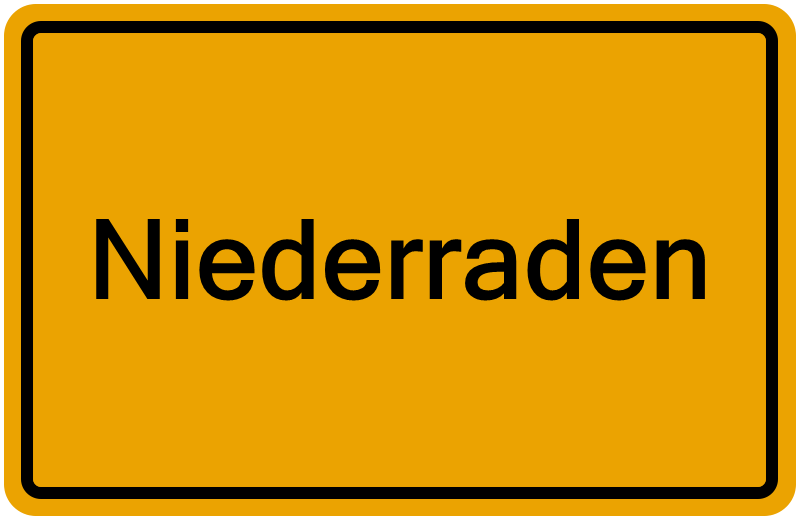 Handelsregisterauszug Niederraden