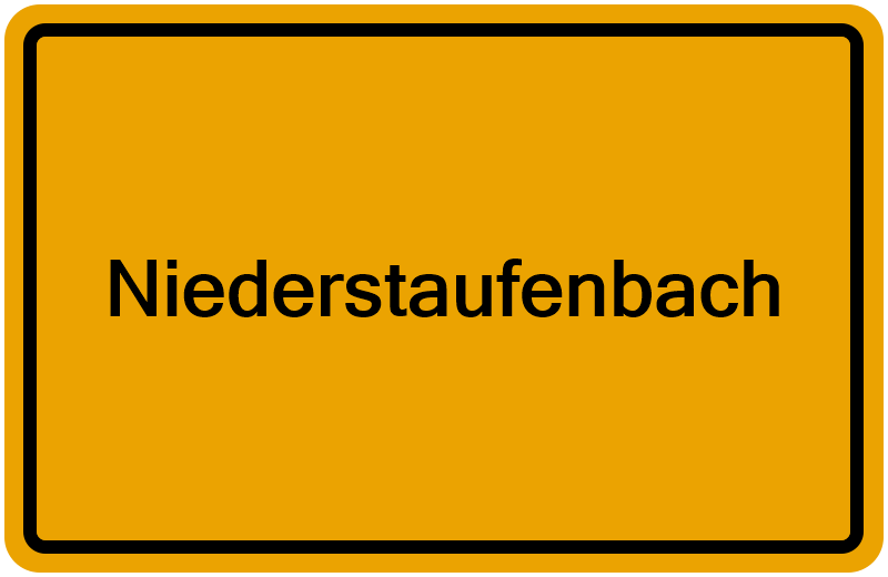 Handelsregisterauszug Niederstaufenbach