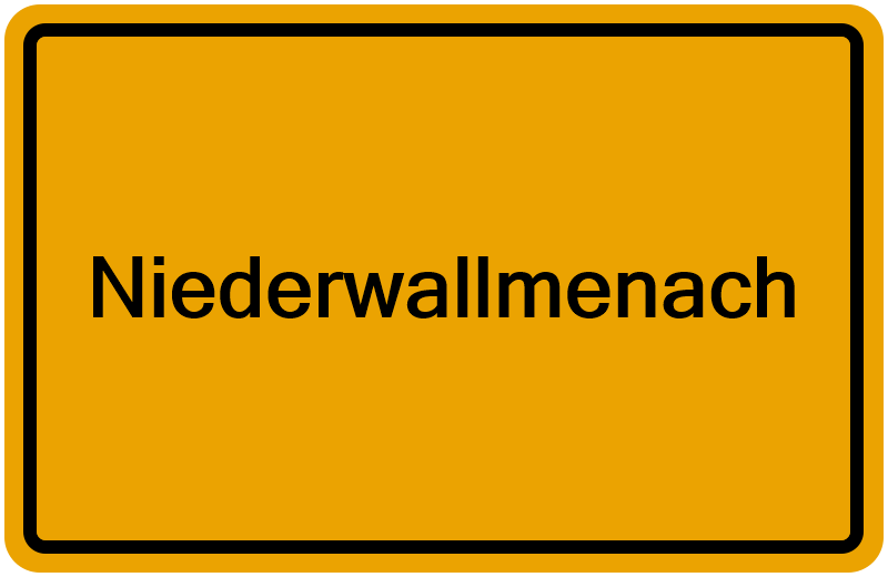 Handelsregisterauszug Niederwallmenach