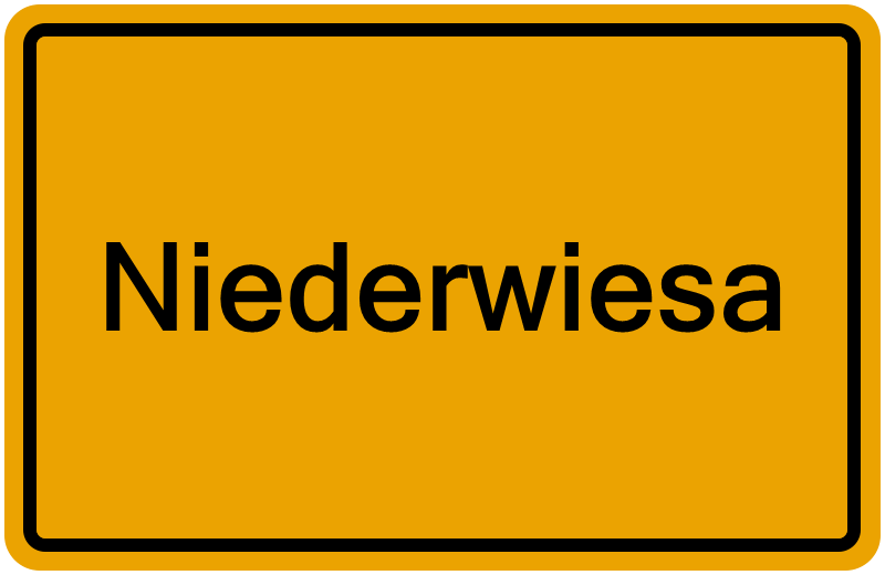 Handelsregisterauszug Niederwiesa