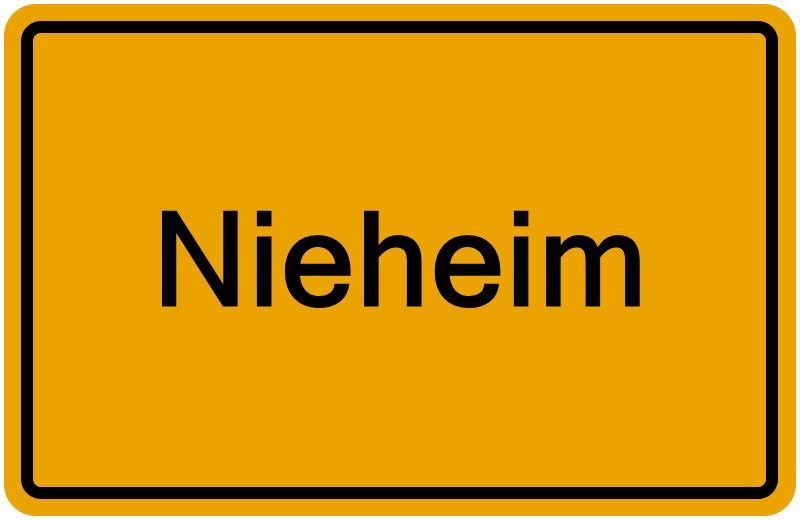 Handelsregisterauszug Nieheim