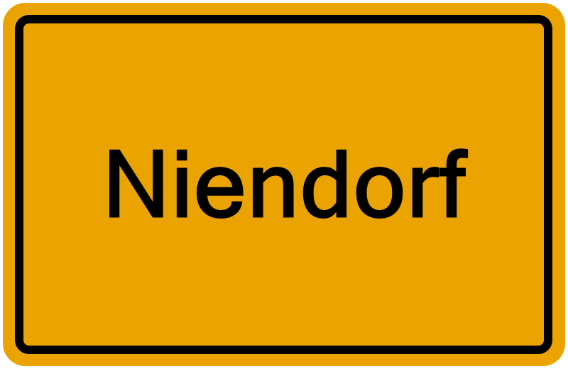 Handelsregisterauszug Niendorf