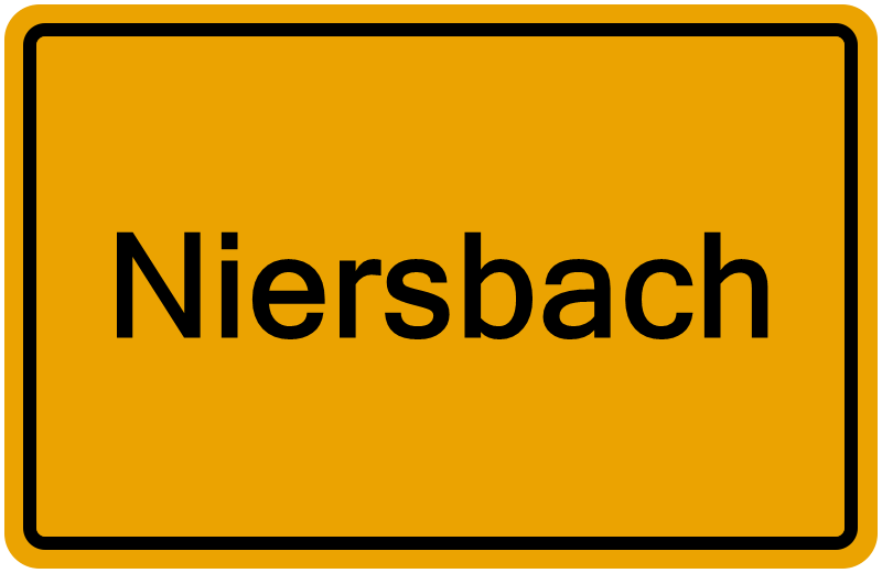 Handelsregisterauszug Niersbach