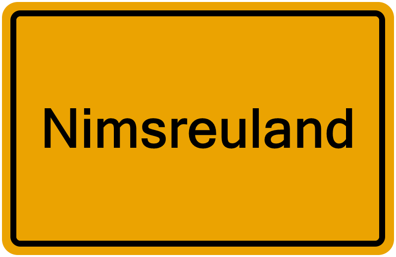 Handelsregisterauszug Nimsreuland