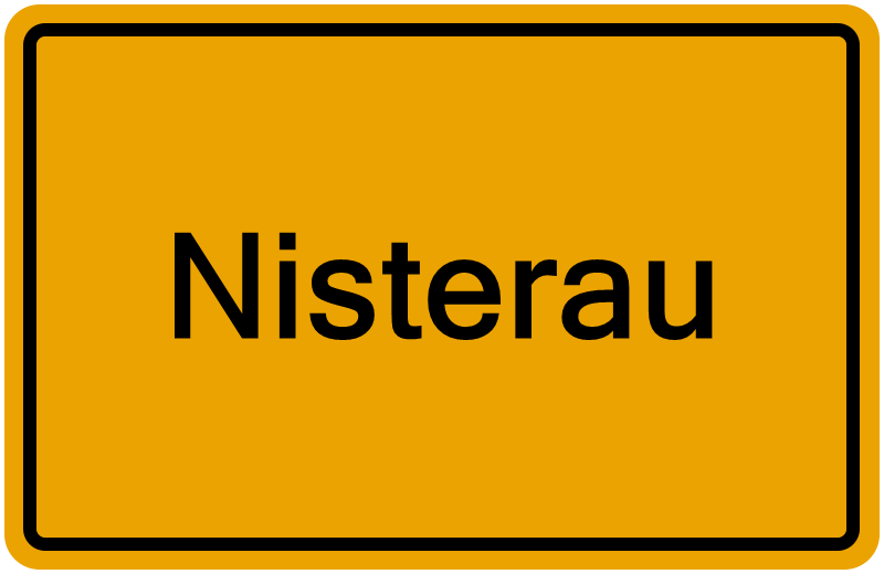 Handelsregisterauszug Nisterau