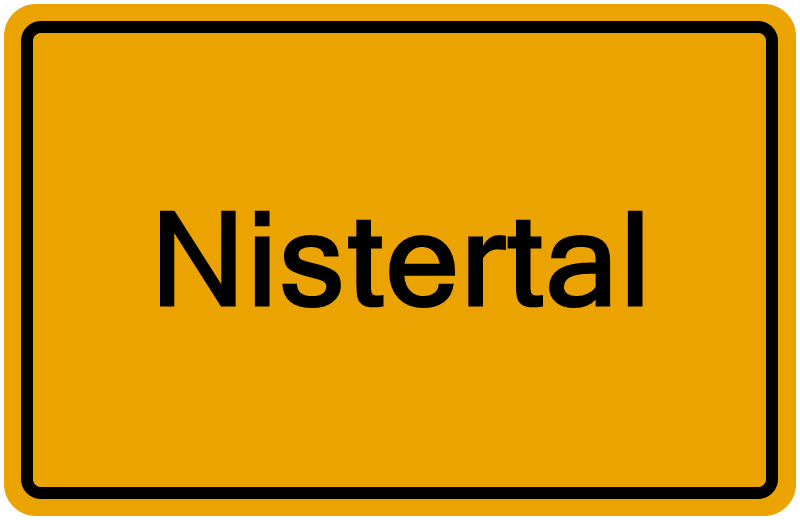 Handelsregisterauszug Nistertal