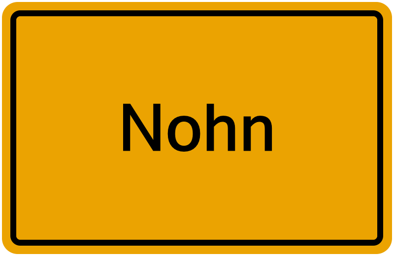 Handelsregisterauszug Nohn