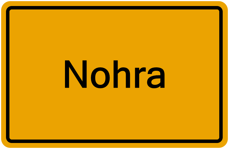 Handelsregisterauszug Nohra