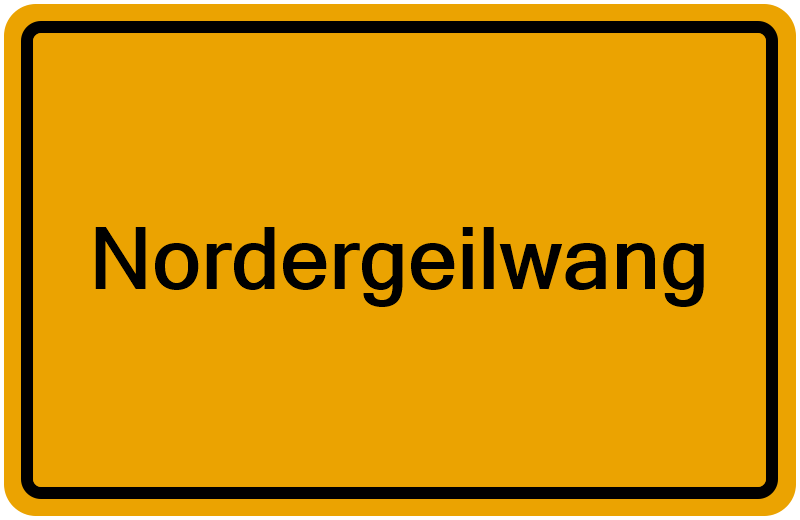 Handelsregisterauszug Nordergeilwang