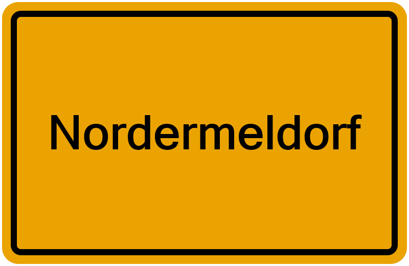 Handelsregisterauszug Nordermeldorf