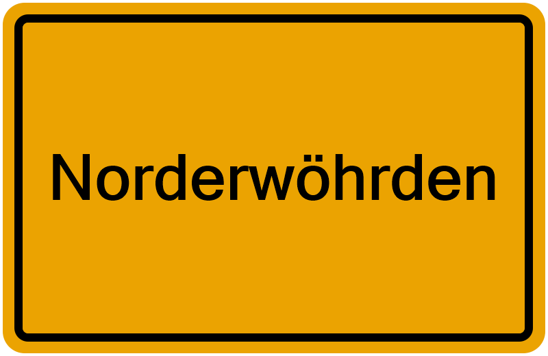 Handelsregisterauszug Norderwöhrden