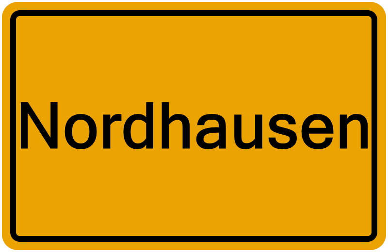 Handelsregisterauszug Nordhausen