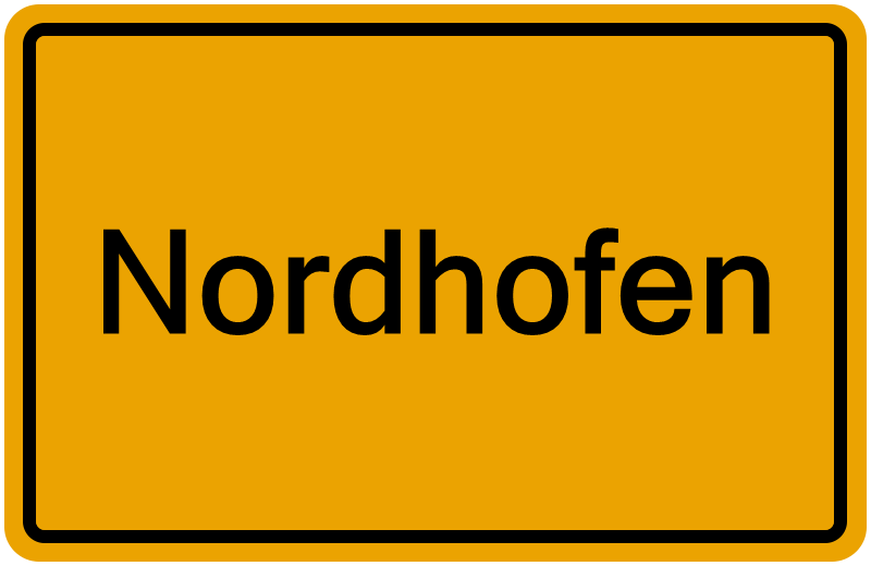 Handelsregisterauszug Nordhofen