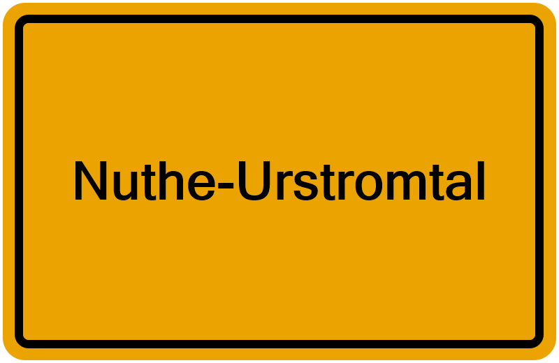 Handelsregisterauszug Nuthe-Urstromtal