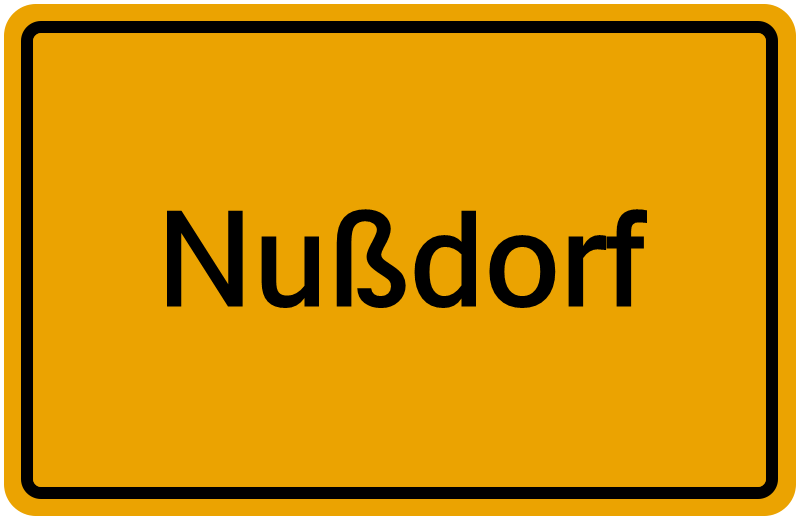 Handelsregisterauszug Nußdorf
