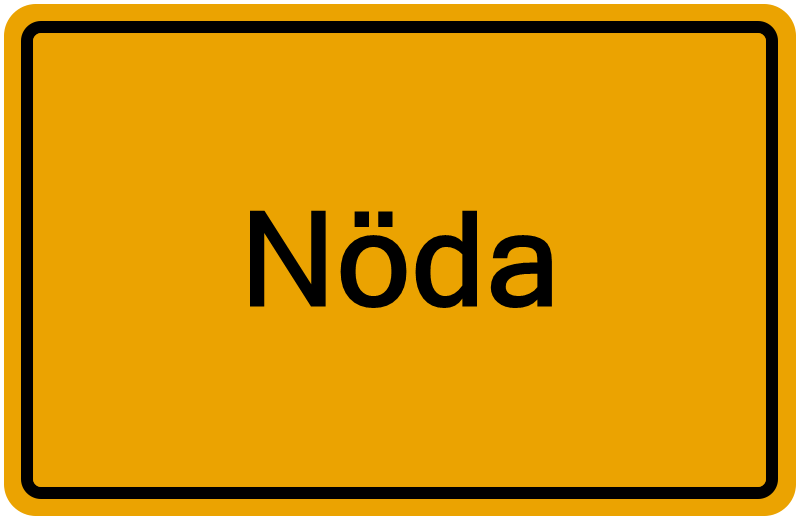 Handelsregisterauszug Nöda