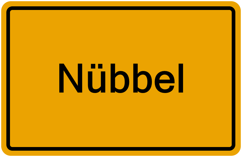 Handelsregisterauszug Nübbel
