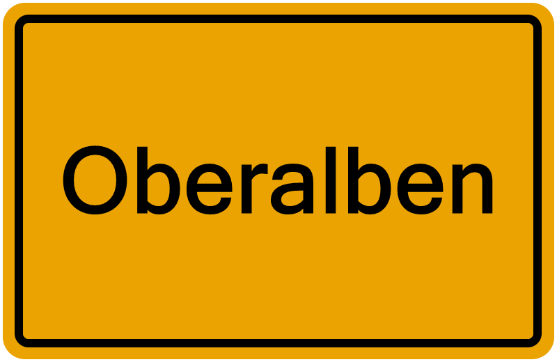 Handelsregisterauszug Oberalben