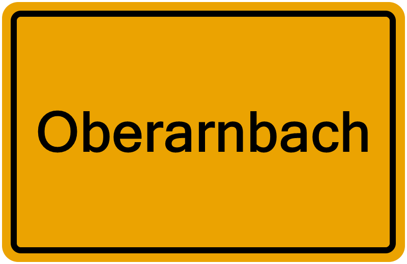 Handelsregisterauszug Oberarnbach