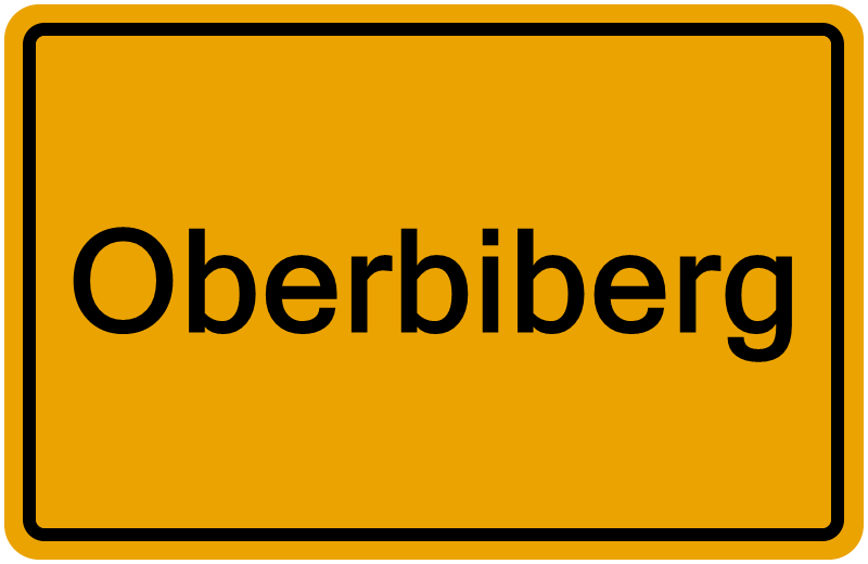 Handelsregisterauszug Oberbiberg