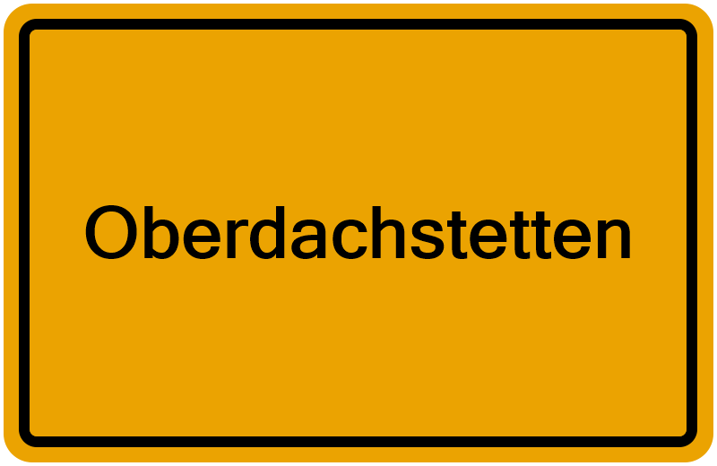 Handelsregisterauszug Oberdachstetten