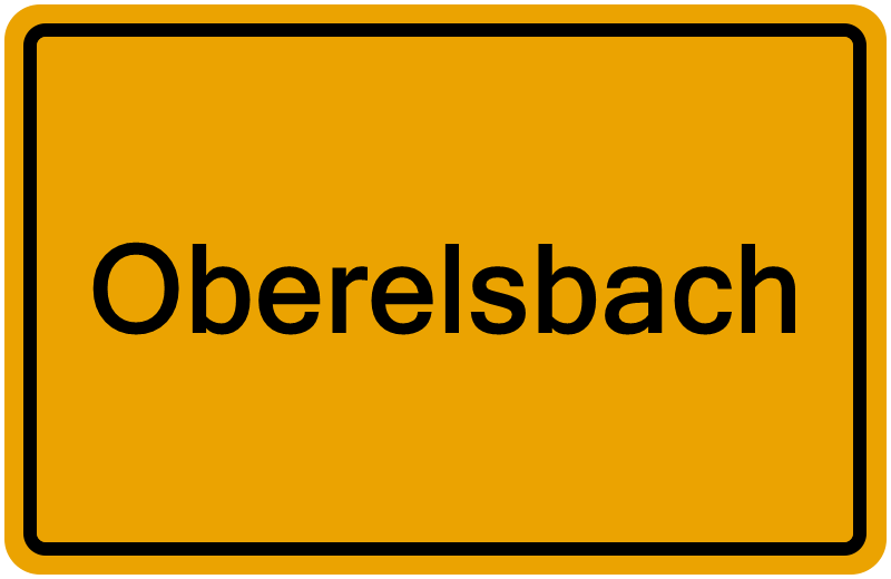 Handelsregisterauszug Oberelsbach