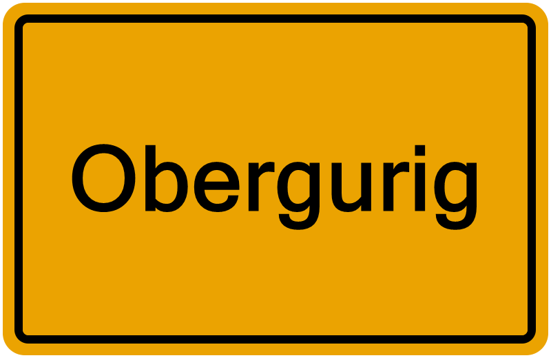 Handelsregisterauszug Obergurig