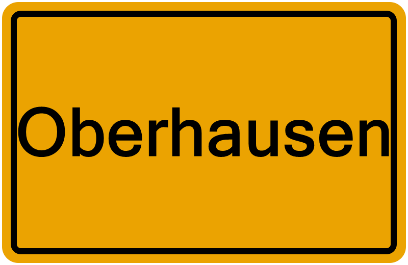 Handelsregisterauszug Oberhausen