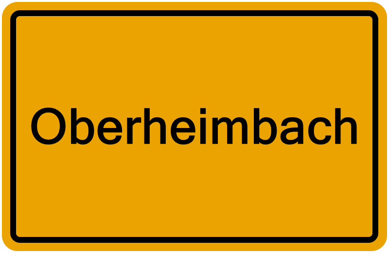 Handelsregisterauszug Oberheimbach