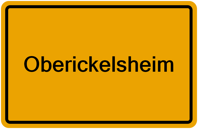 Handelsregisterauszug Oberickelsheim