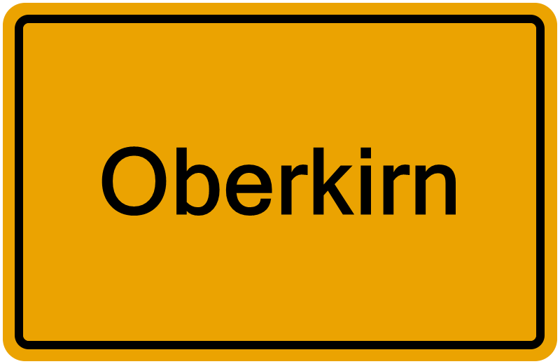 Handelsregisterauszug Oberkirn
