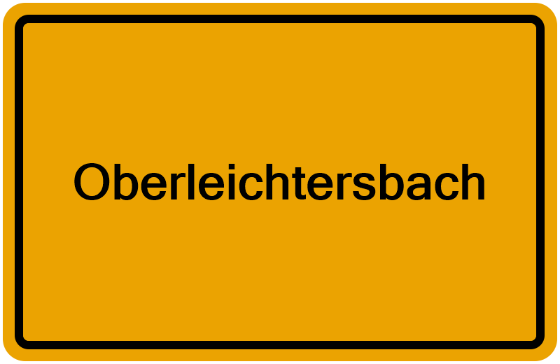 Handelsregisterauszug Oberleichtersbach