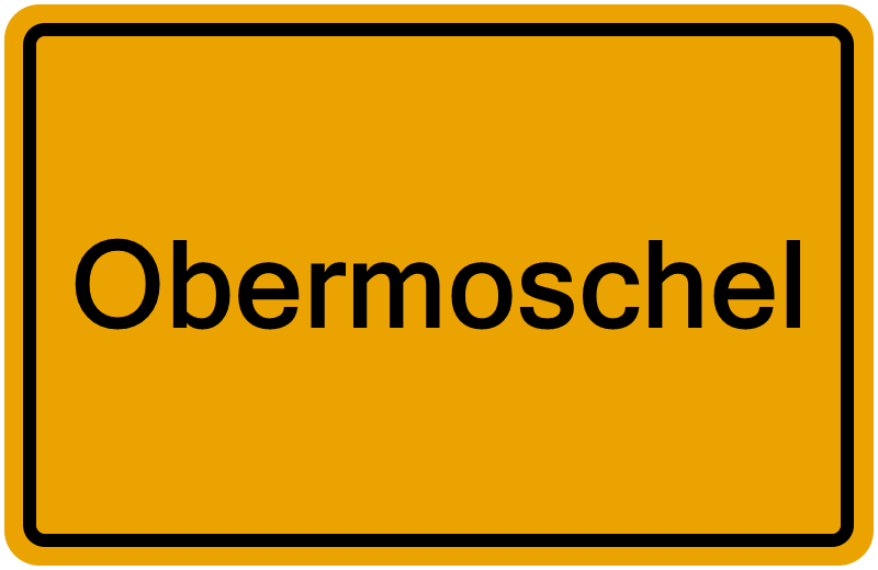 Handelsregisterauszug Obermoschel